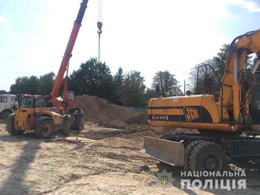 чоловік загинув на будівництві на щасливому