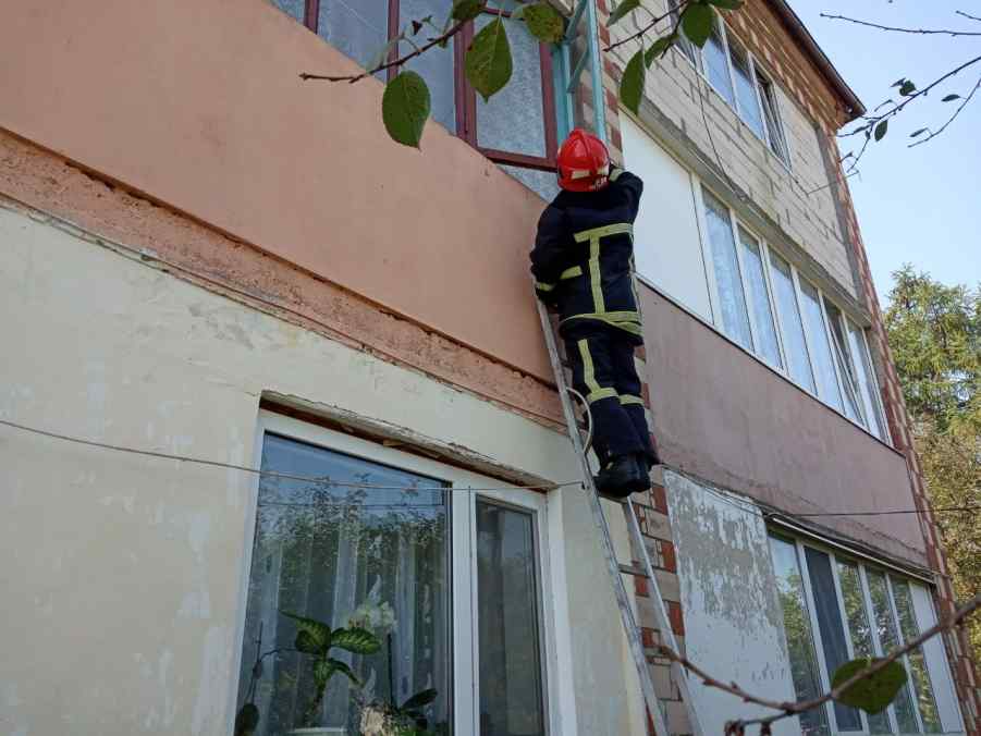 у млинові рятувальники відкривали двері квартири 27 серпня