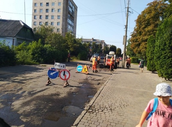 ремонт дороги на шевченка 30 серпня 2019