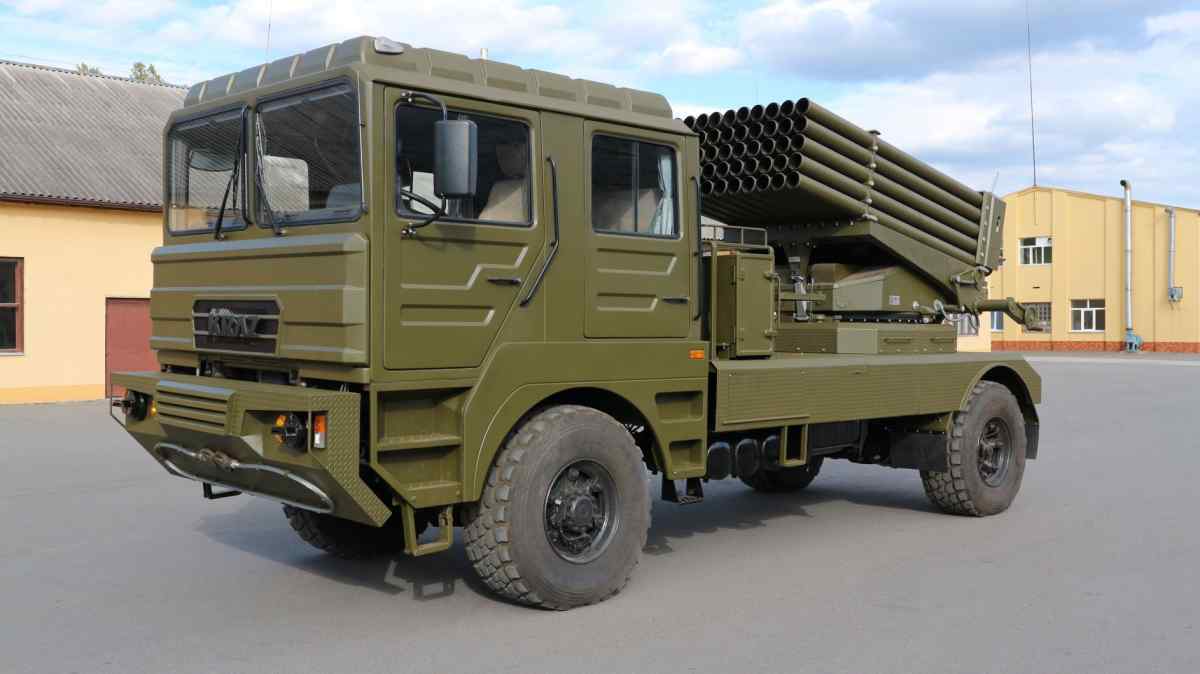 система залпового вогню Берест Шепетівка