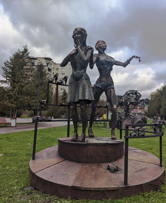 алея кованих скульптур