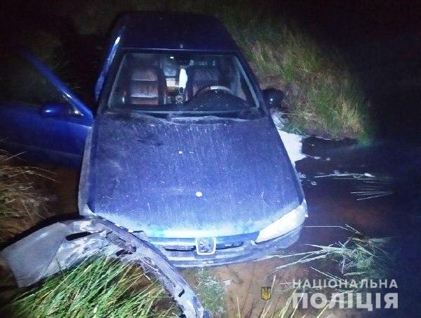 П'яний водій на Рівненщині після погоні та ДТП пропонував хабар поліцейським